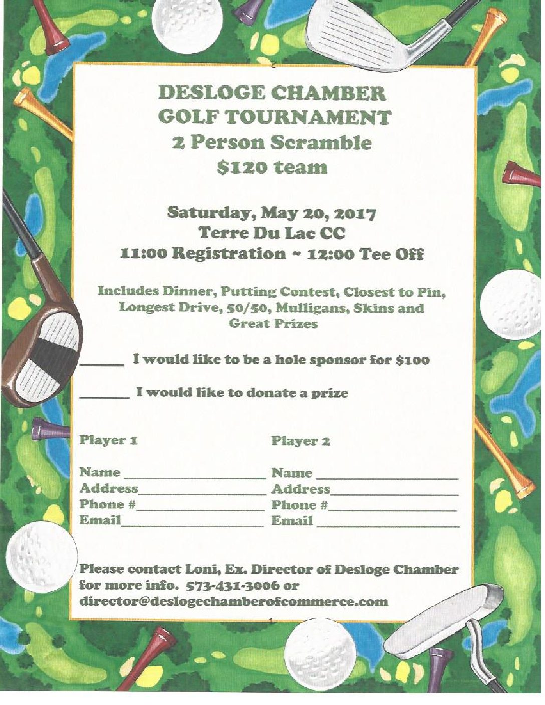Desloge Chamber Golf Tournament